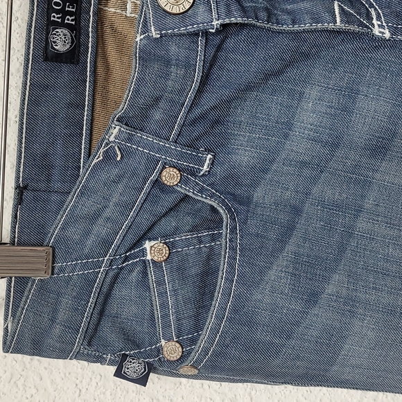 Rock & Republic Light Blue Boot Cut Jeans; Size 27 - Picture 3 of 11